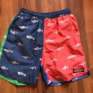 Boys Vineyard Vines Multi Color Swim Shorts